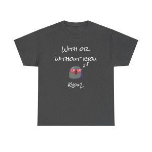 🎶 T-shirt « With or Without Kyou » – Pour les fans de rock et d’humour !