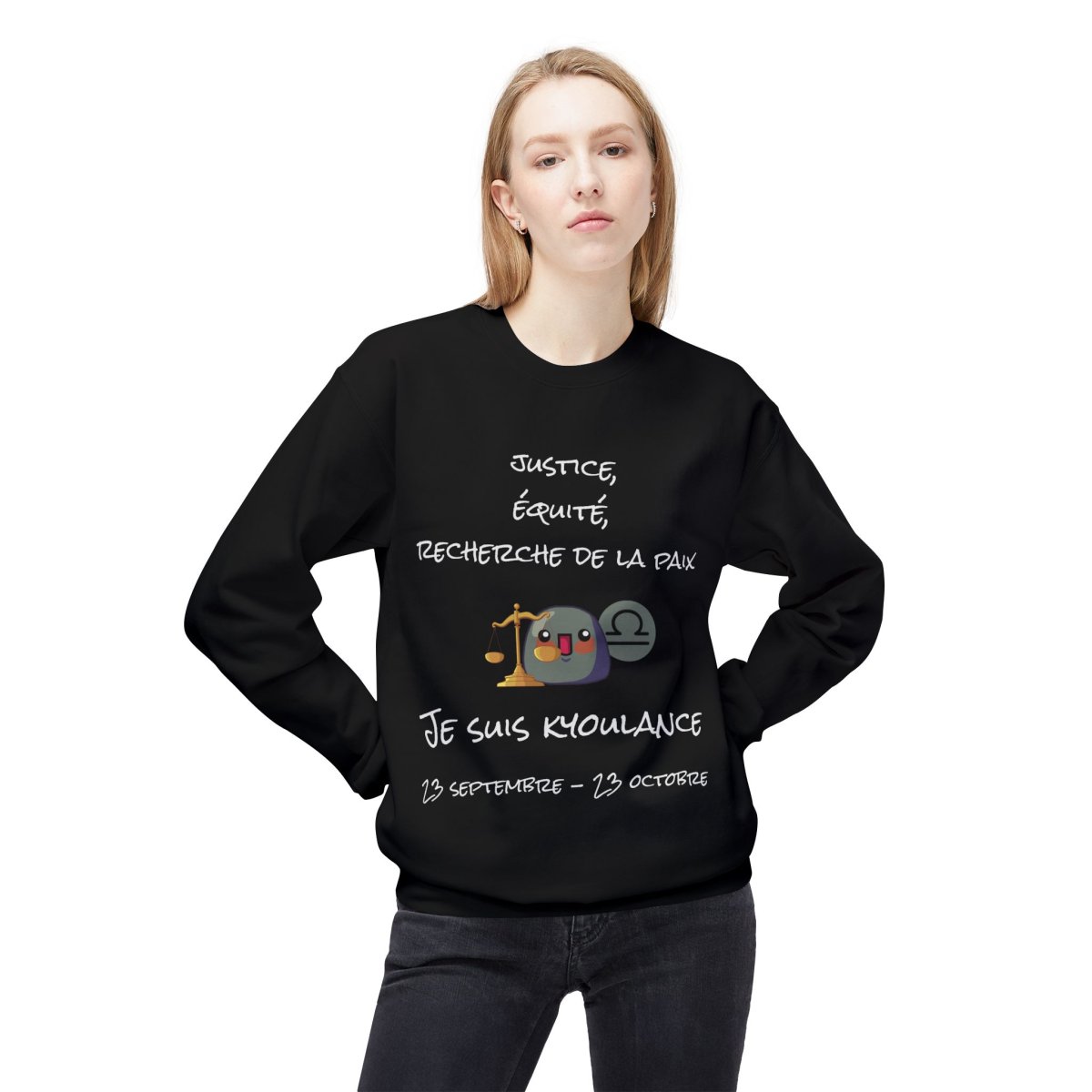 ⚖ Sweatshirt Balance – Confort & Harmonie ! – Image 2