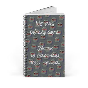 📖 Carnet « Ne pas déranger, j’écris le prochain best-seller » – L’inspiration en pages !