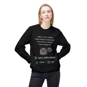 ♉ Sweatshirt Taureau – Confort & Détermination