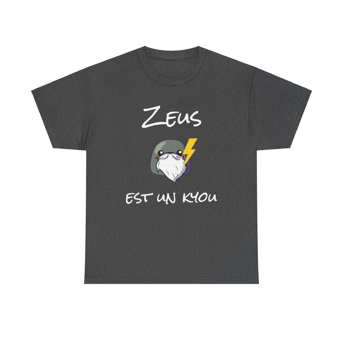 ⚡ T-shirt « Zeus est un kyou » – Quand la mythologie devient légendaire ! – Image 8