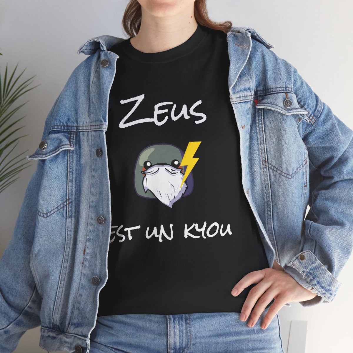 ⚡ T-shirt « Zeus est un kyou » – Quand la mythologie devient légendaire ! – Image 7