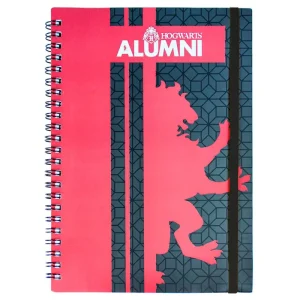 Cahier à spirale A5 avec élastique Gryffondor