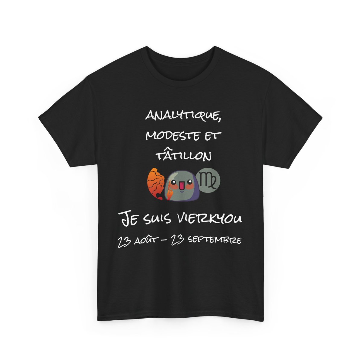 ♍ T-shirt Vierge – Humour & Perfection ! – Image 4