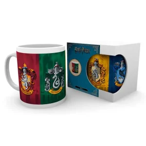 Mug 4 Maisons Poudlard Harry Potter