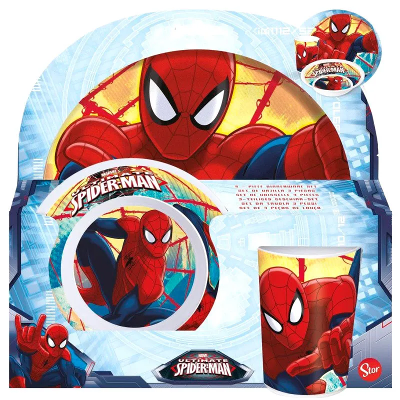 Ensemble déjeuner Spiderman Marvel 3 pcs – Image 2