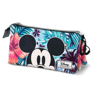 Trousse à crayons triple Mickey Mouse Disney