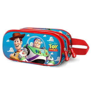 Disney Toy Story Buzz et Woody 3D double trousse a crayons