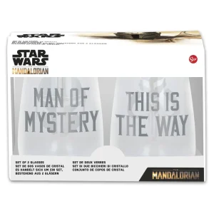 Set de 2 verres en cristal Star Wars The Mandalorian