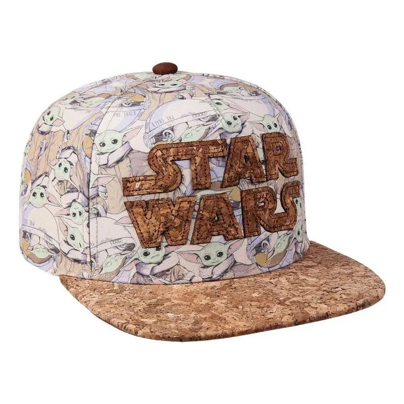 Casquette à visière plate en liège Star Wars The Mandalorian – Image 2
