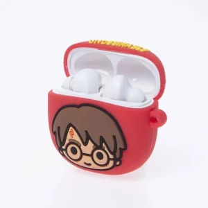 Etui avec ear pods et cable USB  Harry Potter Rouge