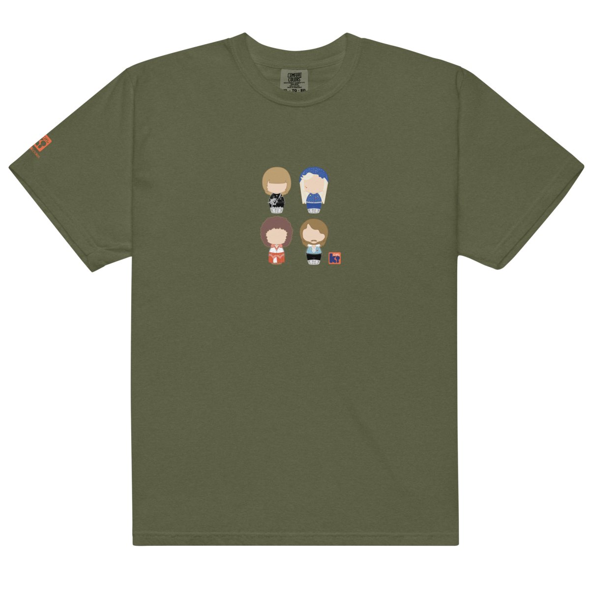 T-shirt unisexe Groupe Musique Pop Des Années 70-80 – Image 5
