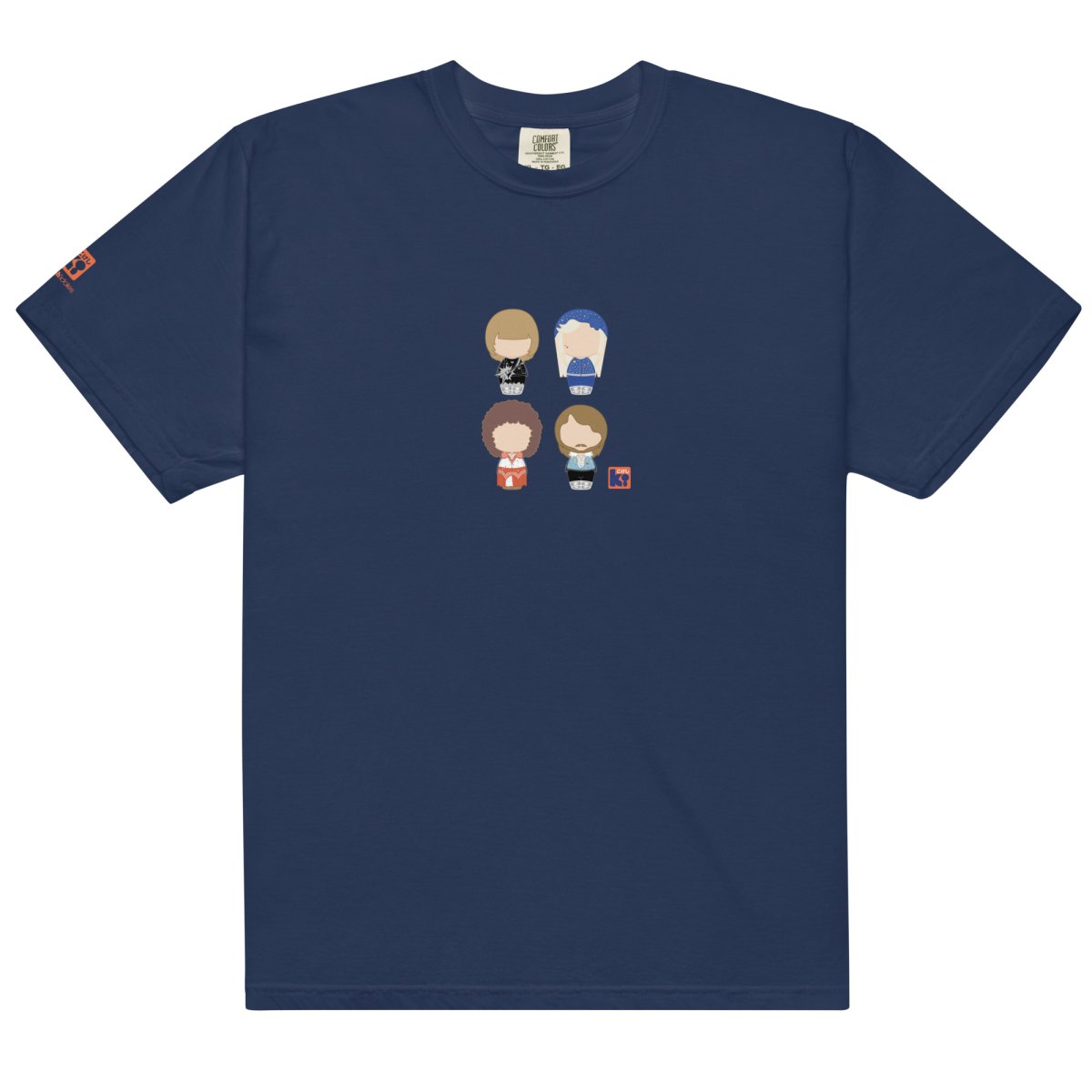 T-shirt unisexe Groupe Musique Pop Des Années 70-80