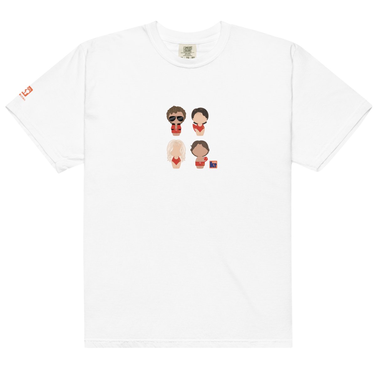 T-shirt unisexe – Malibu – série TV – Années 90 – Image 2